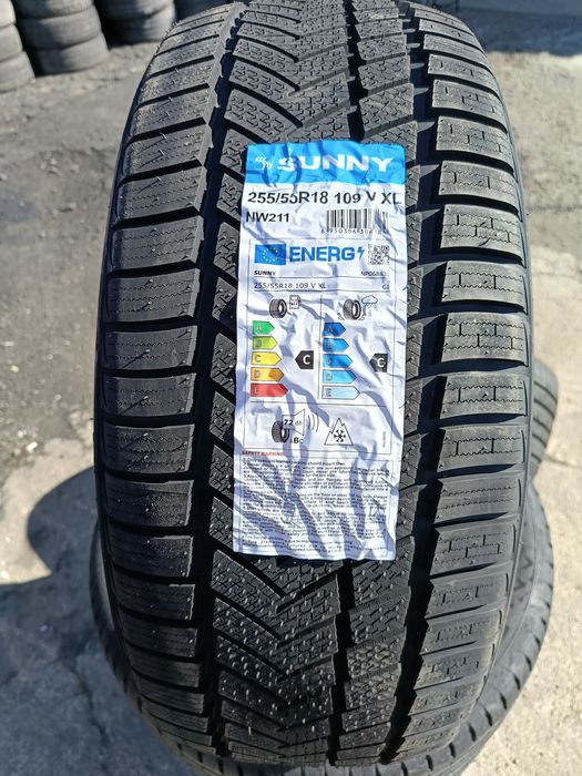 НОВИ ЗИМНИ -18цола -255/55-1бр.-175лв."SUNNY"-с монтаж и баланс