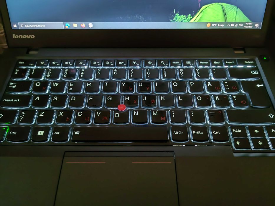 Лаптоп Lenovo thinkpad T440s