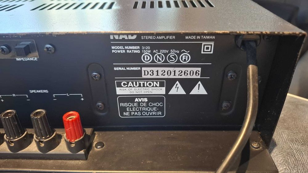 Amplificator NAD 3120 Var. Audiophile a lui 3020. Stare Buna original