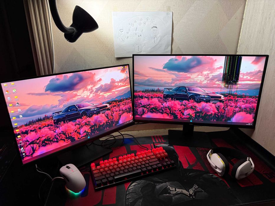 rtx 3060ti 8gb| 16gb/1tb+ | 2 ta monitor | i5-12400F | kelishtiriladi