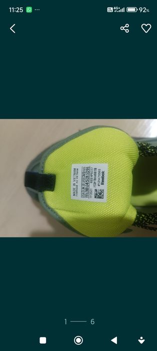 Продам кроссовки Reebok новые