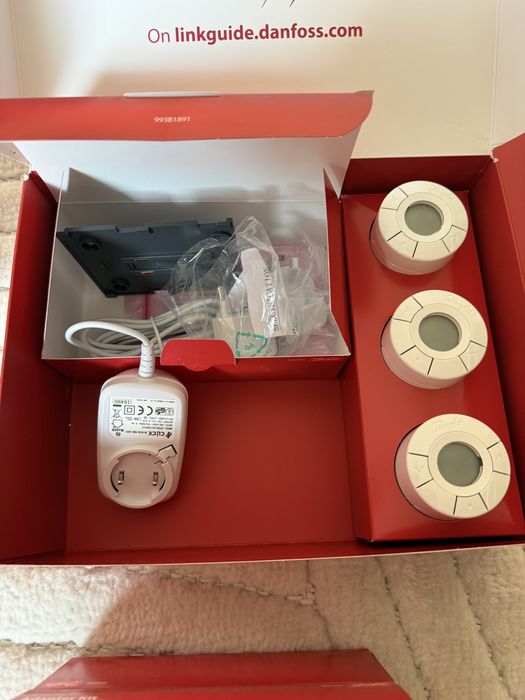 Термоглави за парно. Danfoss smart heating