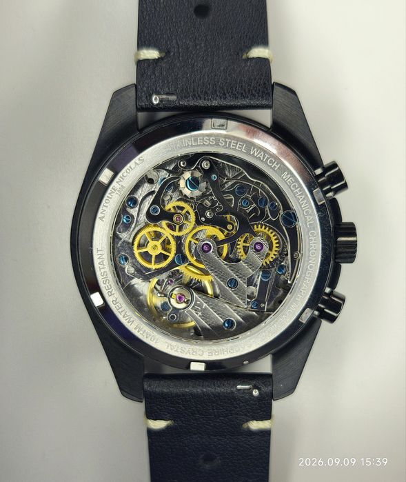 Antoine Nicolas 1986 Silverstone Master Chronometer – Chronograph Mecanic – Set Complet