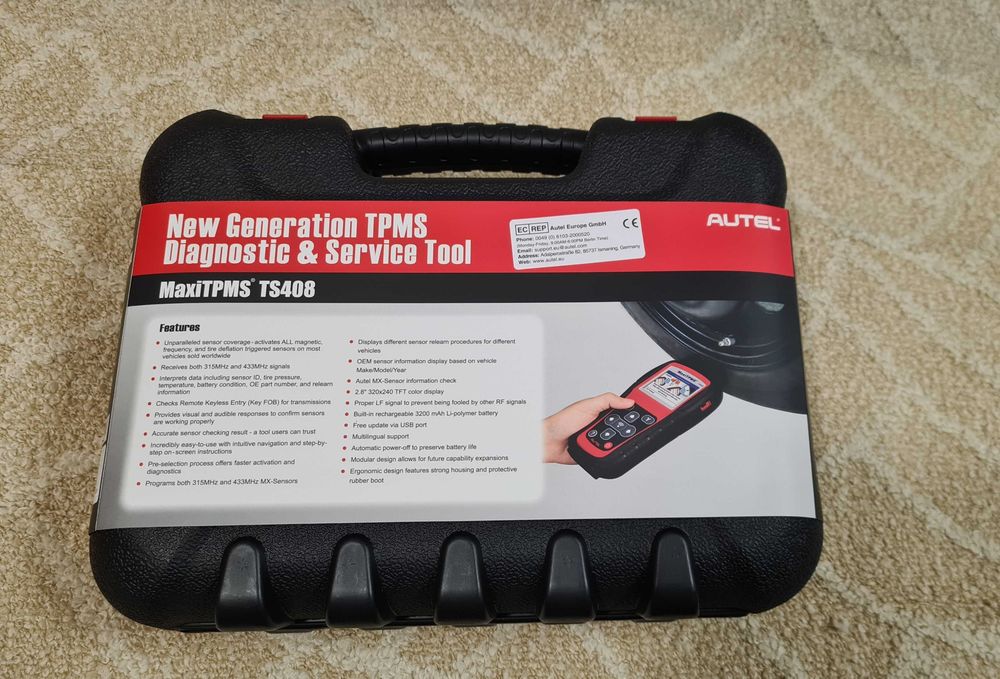 Autel MaxiTPMS TS408 Tester Activare Programare senzori presiune TPMS