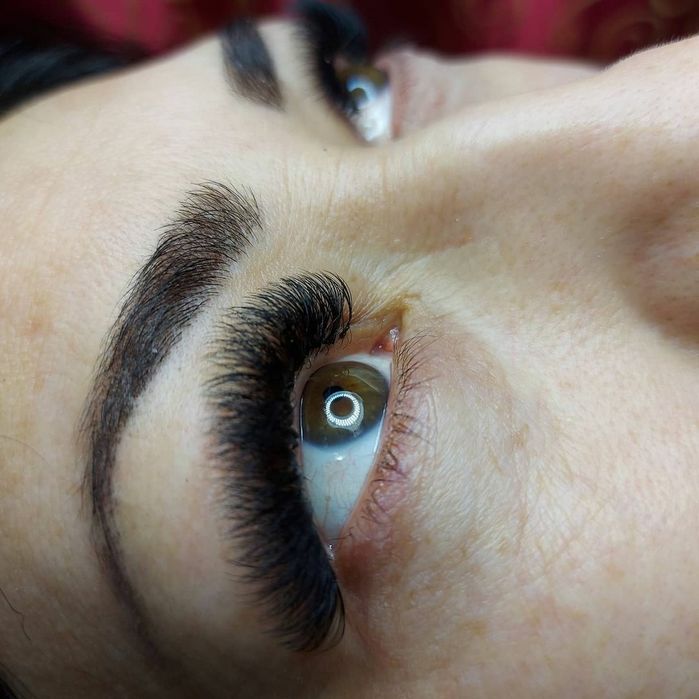 Наращивание ресниц 5000 любой обьем