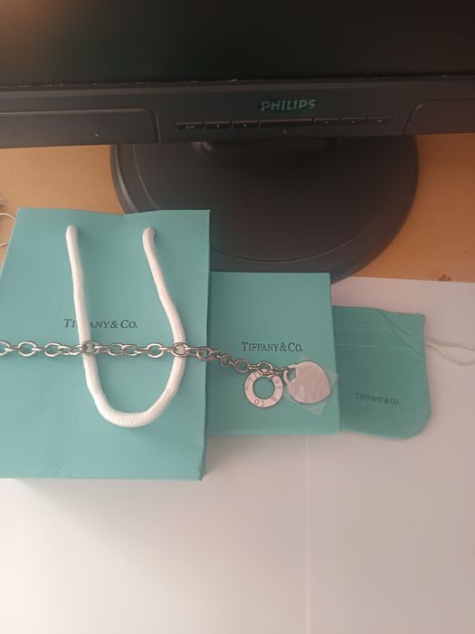 Lănțișor și brățară Tiffany and Co