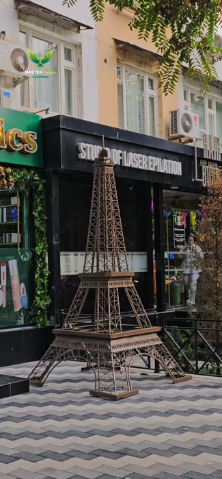 Макет эйфелевая башня