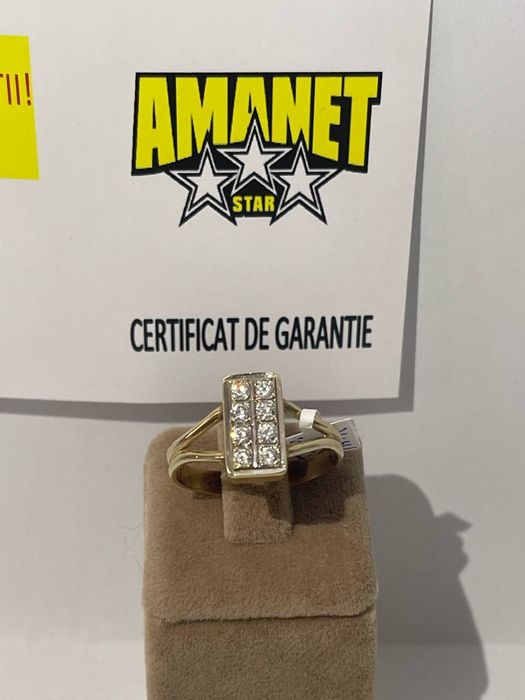 Inel cu pietre aur 14k(ctg)