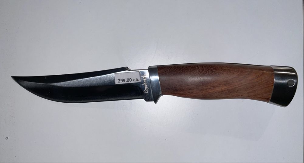 2 ножа – Петко Денев Габрово + Explorer с кания| нови | дървени дръжки