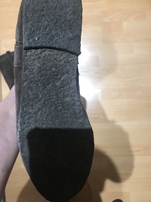 Cizme de dama maro inchis piele intoarsa