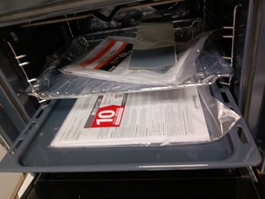 Чисто нова иноксова печка за вграждане Privileg с 2 години гаранция!