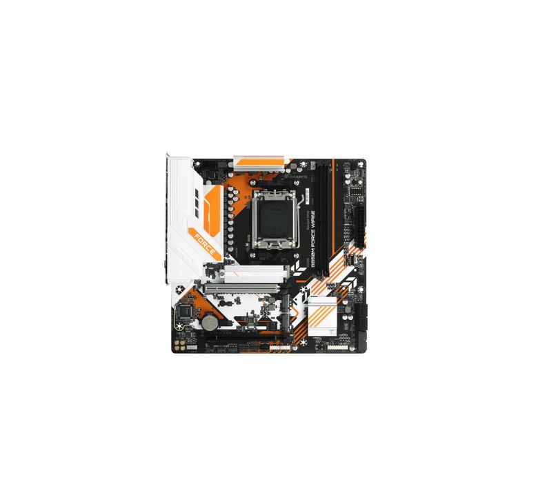 ' Материнская плата GIGABYTE B850M FORCE WIFI6E (AM5, Orange)