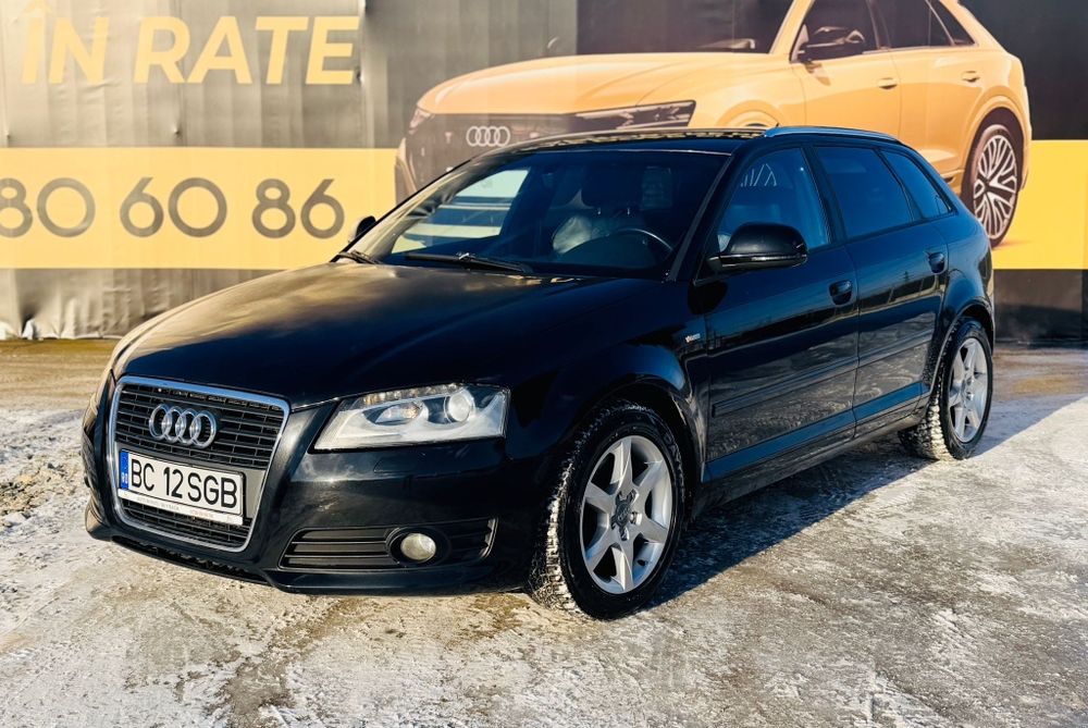 Audi A3, 2010, 2.0 TDI E5, S-LINE, 297.000 km, RATE CU BULETINUL