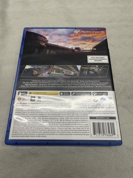 Продам диск ps 5 Gran Turismo 7