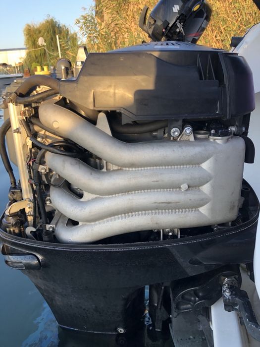 Suzuki DF140. На 400 часа.