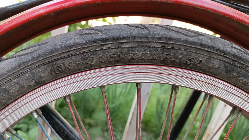 Velosiped koleso 20 razmer