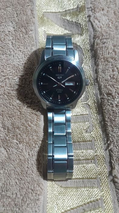 Часы SEIKO 5 с Автозаводом Вододонепраницаемые!