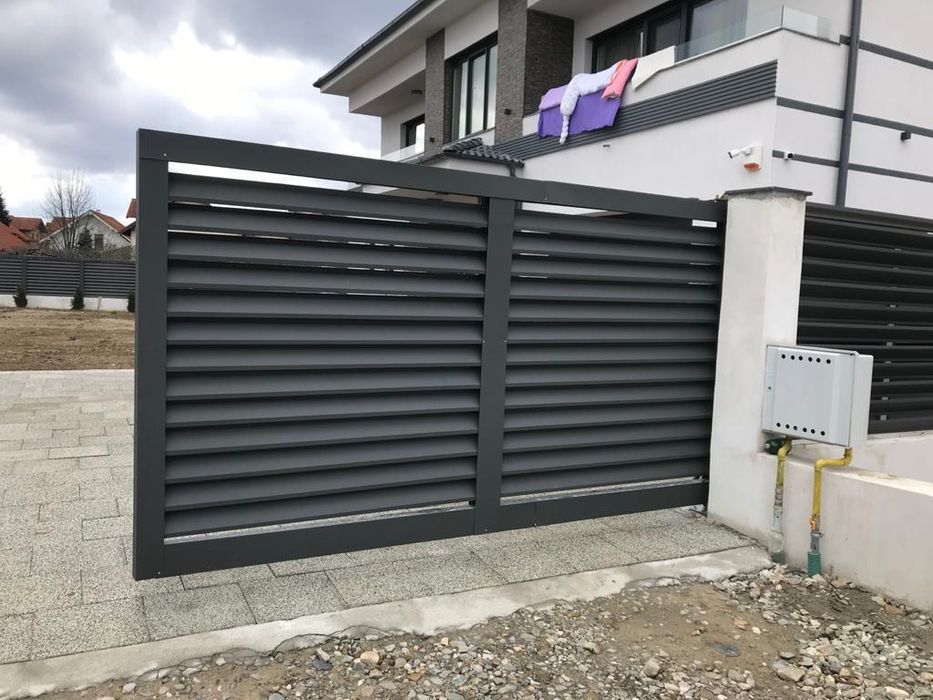 Garduri si porti model  jaluzele cu 2 fețe