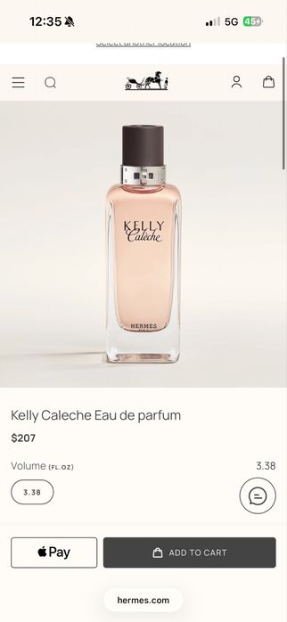 HERMÈS Kelly Calèche – оригинален, 100ml, нов