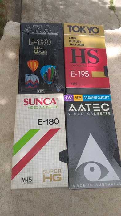 Casete video 10 bucăți