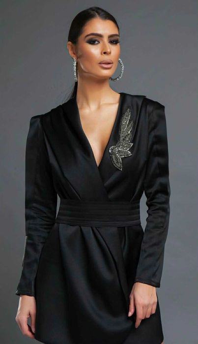 НОВА дамска рокля Nikole Collection S рр