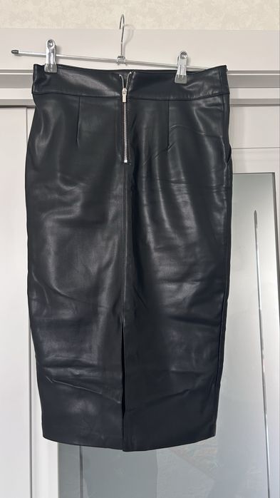 Юбка брюки кожаные