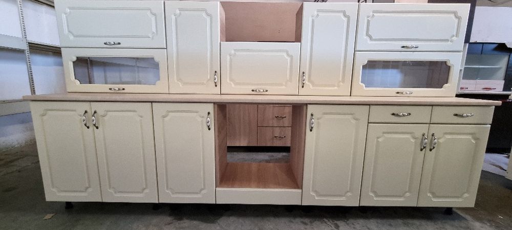 Mobila bucatarie modulara noua 3ml cu fronturi mdf