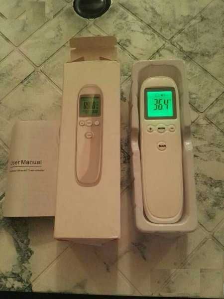 Безконтактен инфраред термометър с LCD дисплей 4 модела