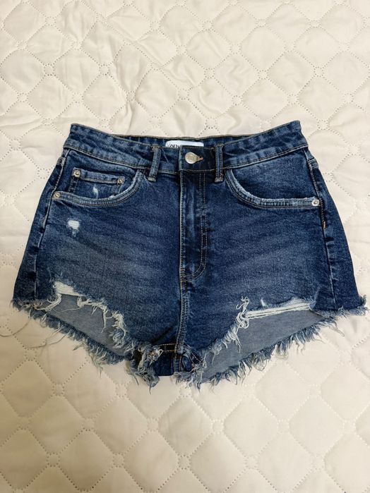 Къси дънкови гащи Zara