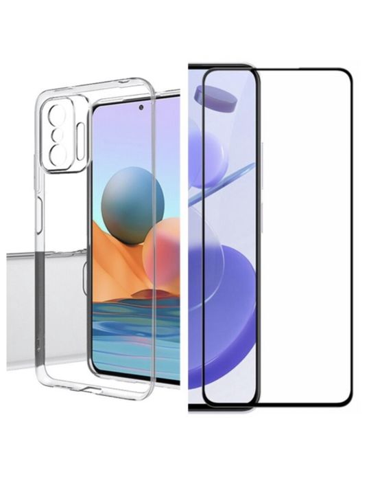 Husa SQUAD + Folie Sticla Xiaomi Redmi 11T/12/13 PRO 13C 13T 14C