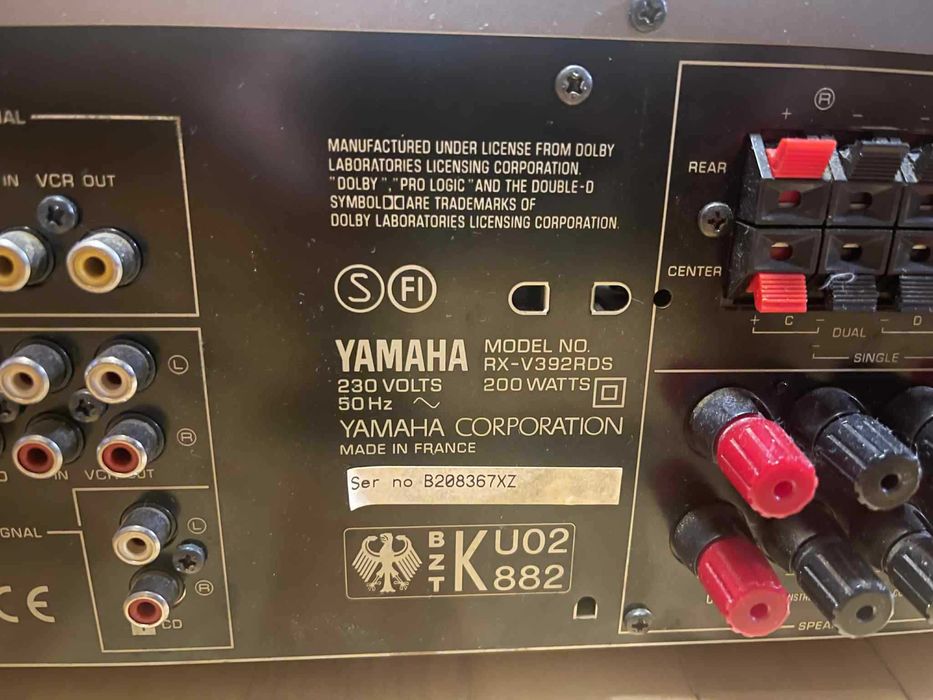 Receiver Yamaha RX-v392 Усилвател