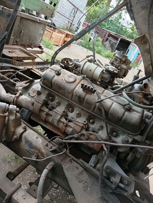 Газ 53 ке матор каропка бар
