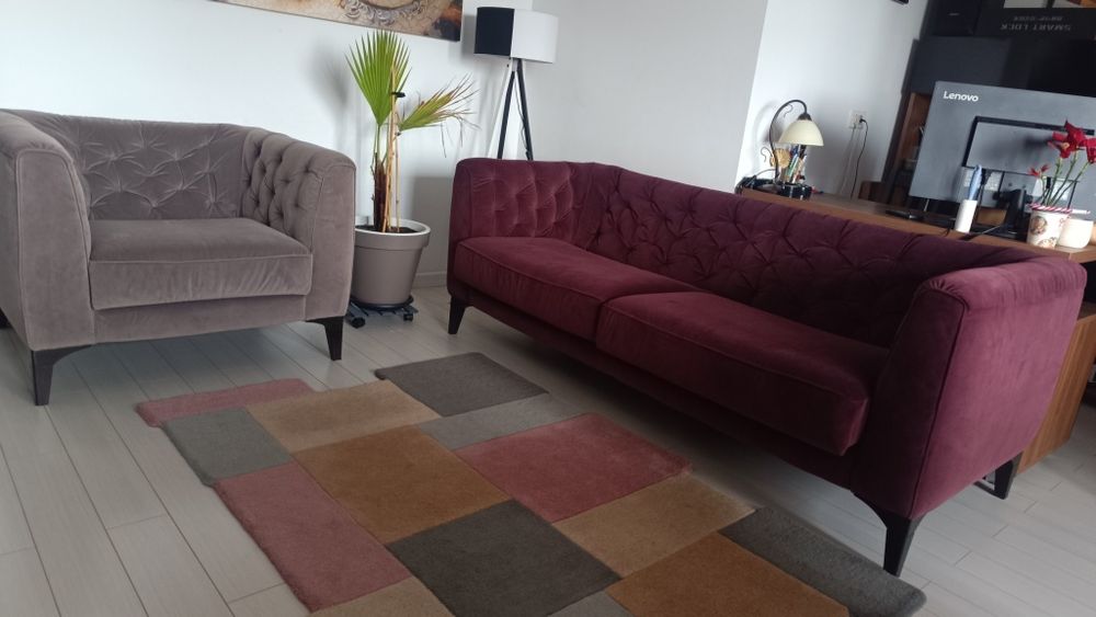 Vand canapea si fotoliu Natuzzi