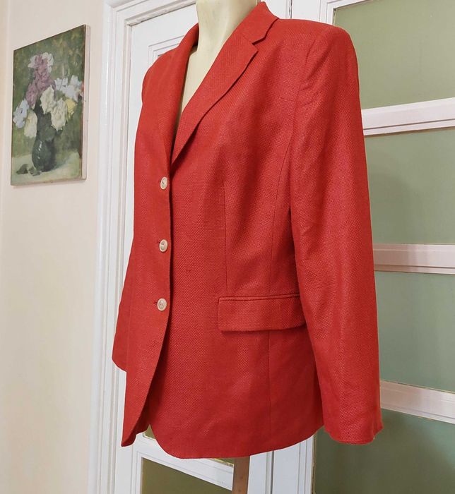 Sacou dama, culoare rosie