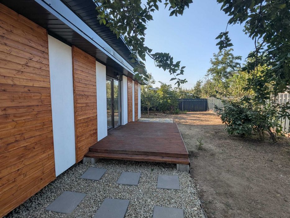 Casa de vacanta la cheie + teren la 20 de minute de Bucuresti (finalizata 2026)