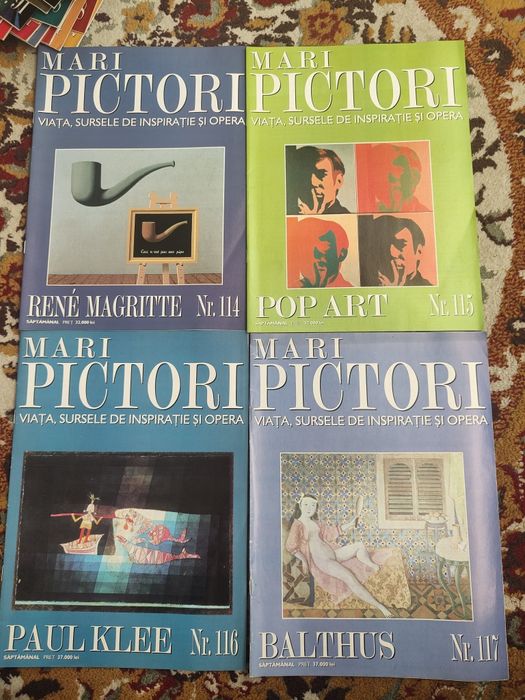 COLECTIA MARI PICTORI - Lot reviste complet FARA numerele 1-18