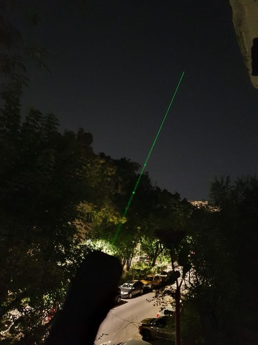 Laser pointer verde