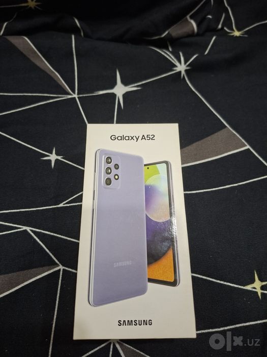 Samsung Galaxy A52 4/128GB Violet — рабочий, полный комплект