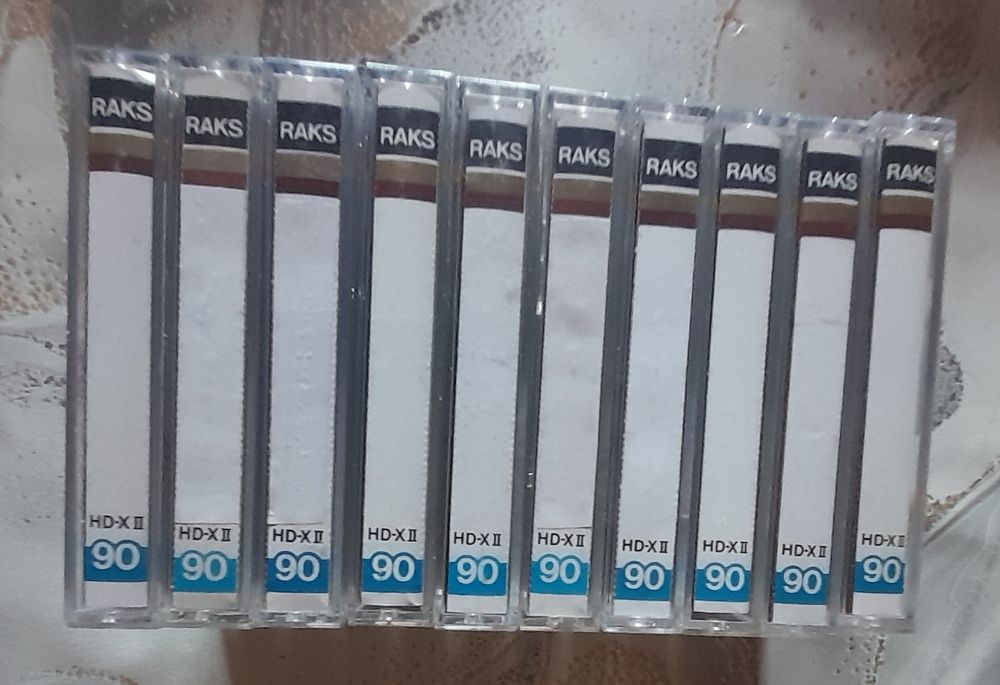 Aудио касети RAKS HD-XII 90 ( GOLD ) - Хром