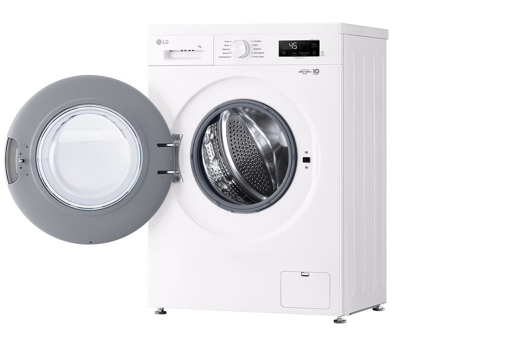 Стиральная машина LG F2Y1HS3W AI DD™, Белый