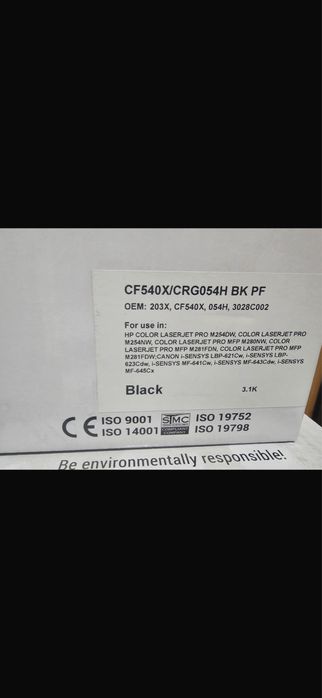 Toner laser imprimanta