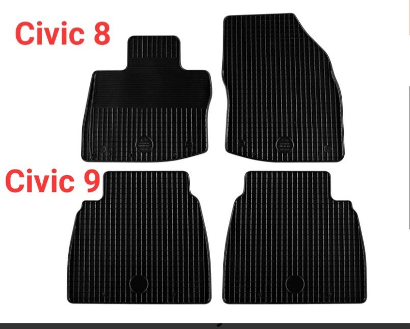 Стелки гумени , мокетени и за багажник на Хонда ЦРВ Акорд Сивик Джаз
