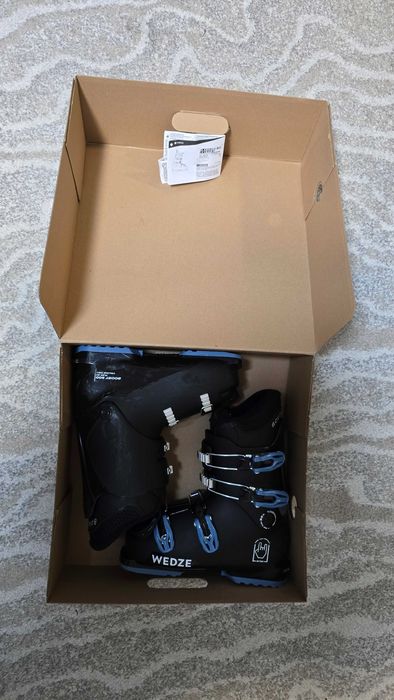 Clapari schi copii, Wedze Boost 500JR, 225, 4 clape, Flex 50, (EU 36)