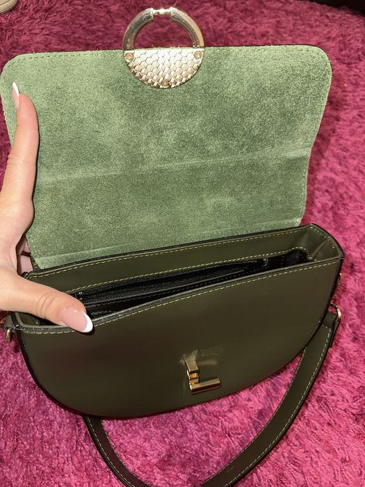 Дамска кожена чанта