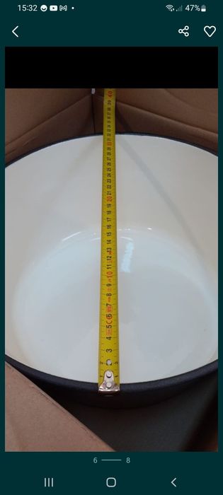 Cratiță fontă emailată 10 L Ofertă 429 lei