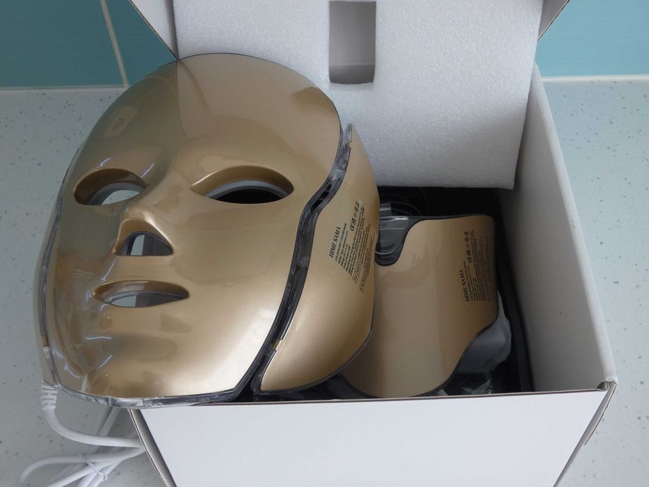 LED маска за лице и шия-7 светлини FSA/HSA професионална грижа лице