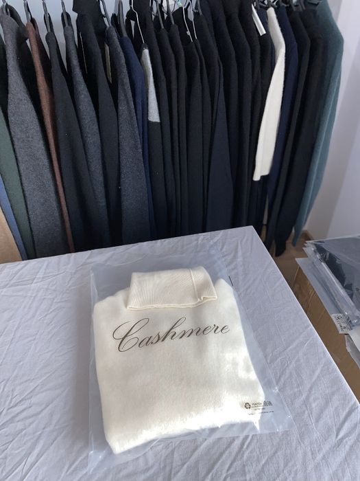 Pulover 100% Cashmere natural – calitate premium – alb