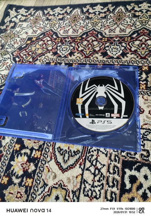 Диск Человек-паук 2 на Ps5