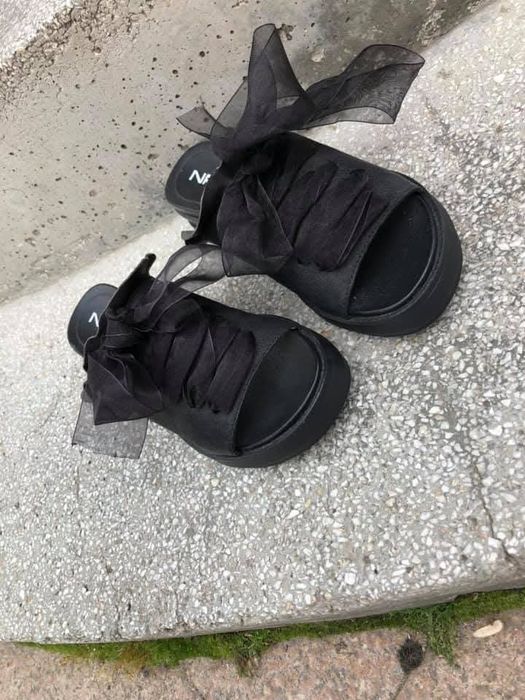 Черни чехли естествена кожа navvi