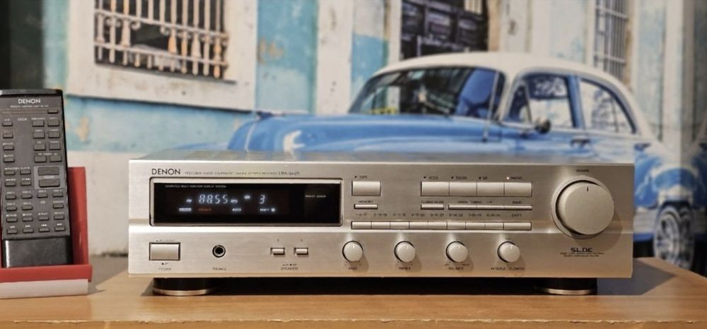 Denon DRA 345 R sunet bun la amplificator statie amplituner receiver